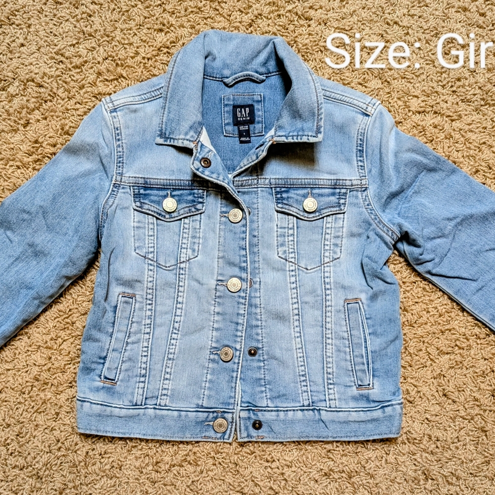GAP Kids Light Blue Denim Jacket